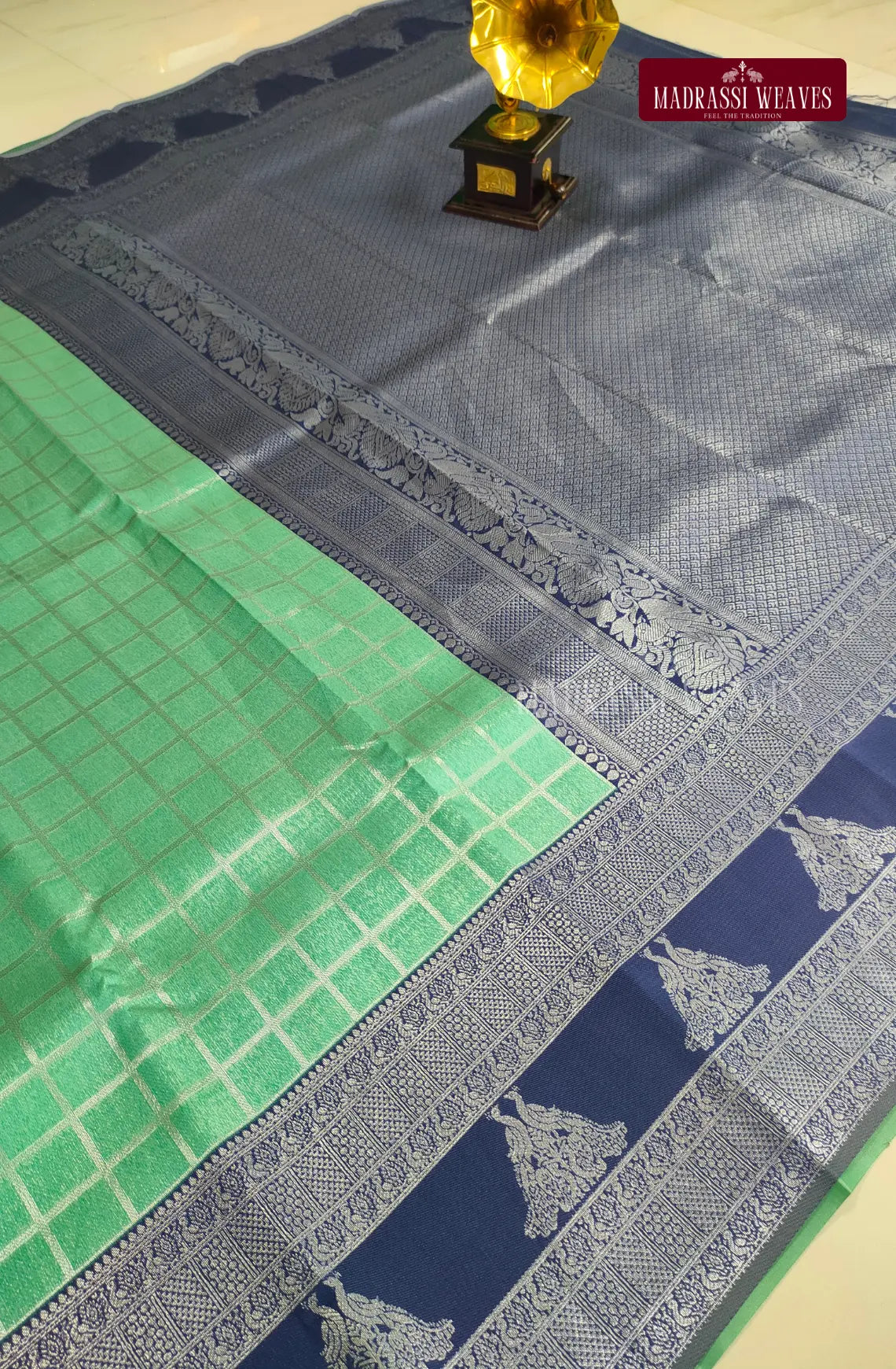 Semi Kanchi Silk Saree