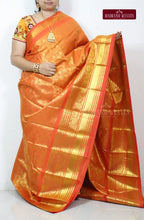 Semi Silk kanjeevaram Brocade Saree
