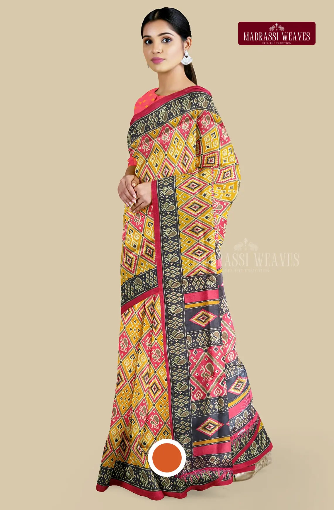 Shangini Art Silk Geometry Saree