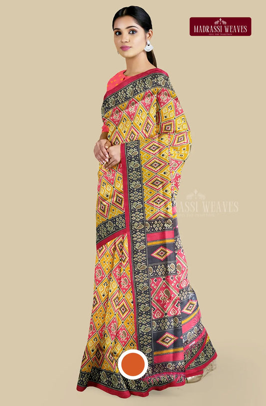 Shangini Art Silk Geometry Saree