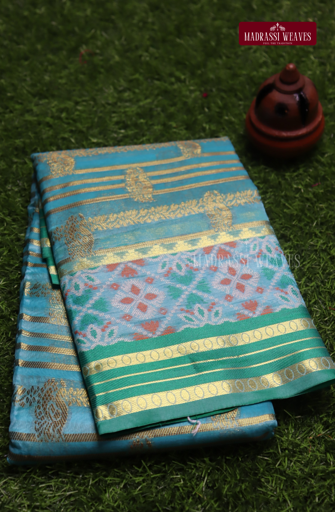 Banarasi Fancy Saree with Patola Border