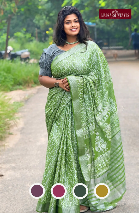 Soft Khadhi Tissue Saree