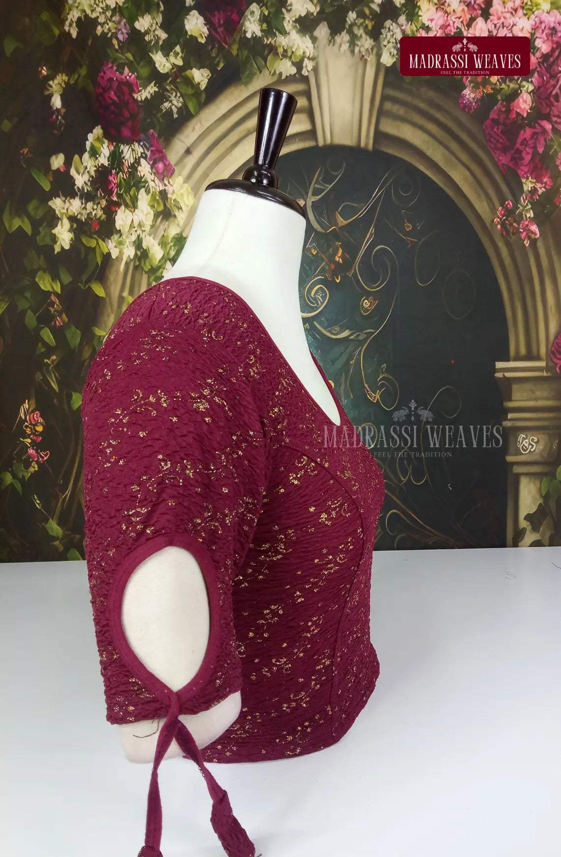 Stretchable ReadyMade Fancy Sleeve  Blouse