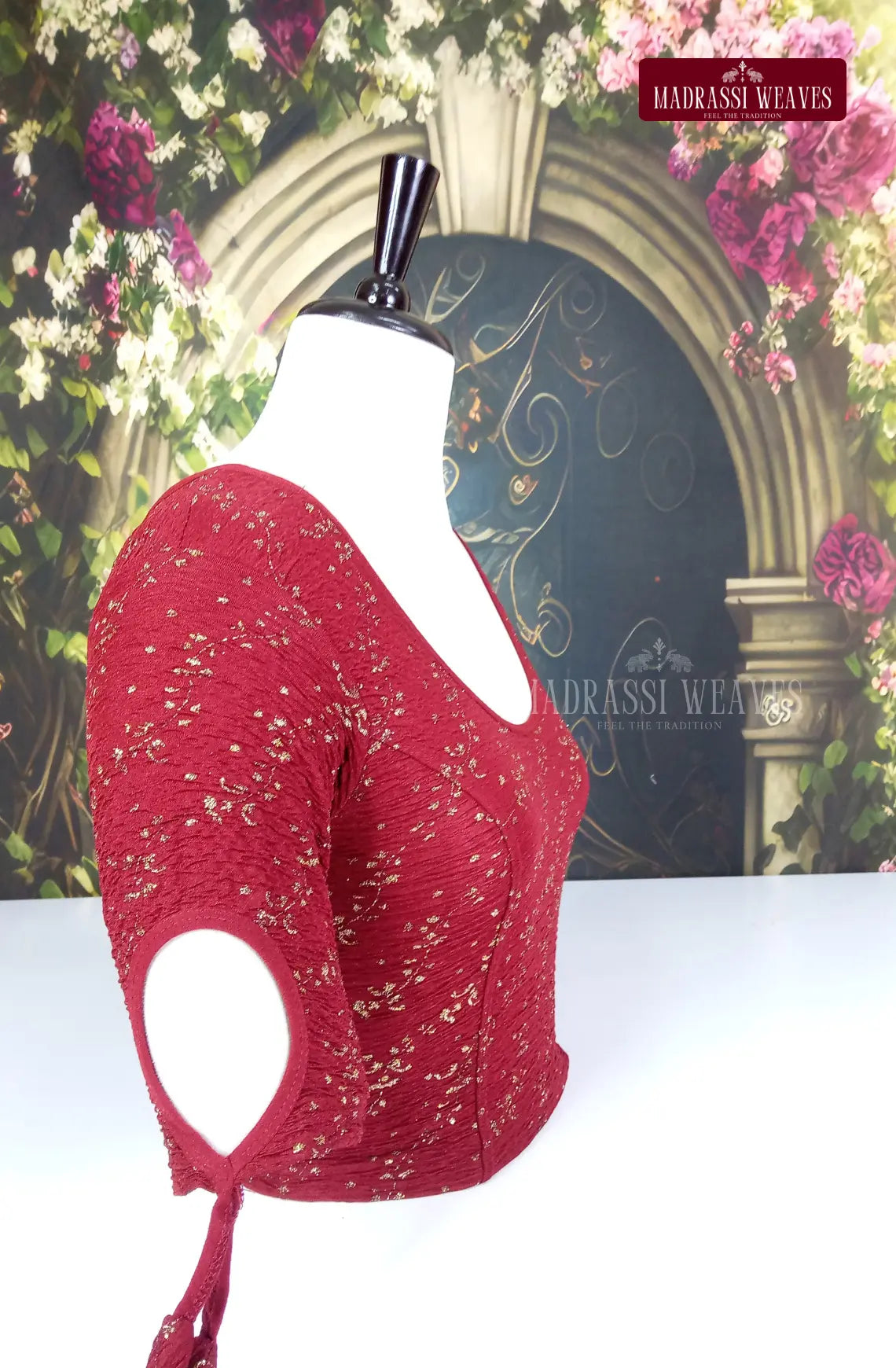 Stretchable ReadyMade Fancy Sleeve  Blouse