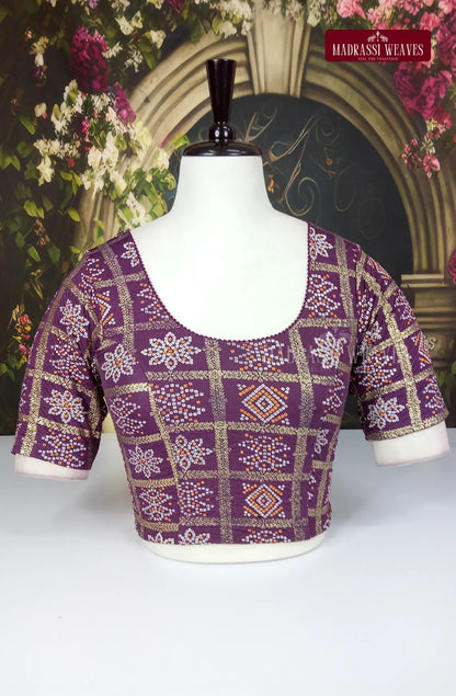 Stretchable ReadyMade Blouse - Jamoon Fruit