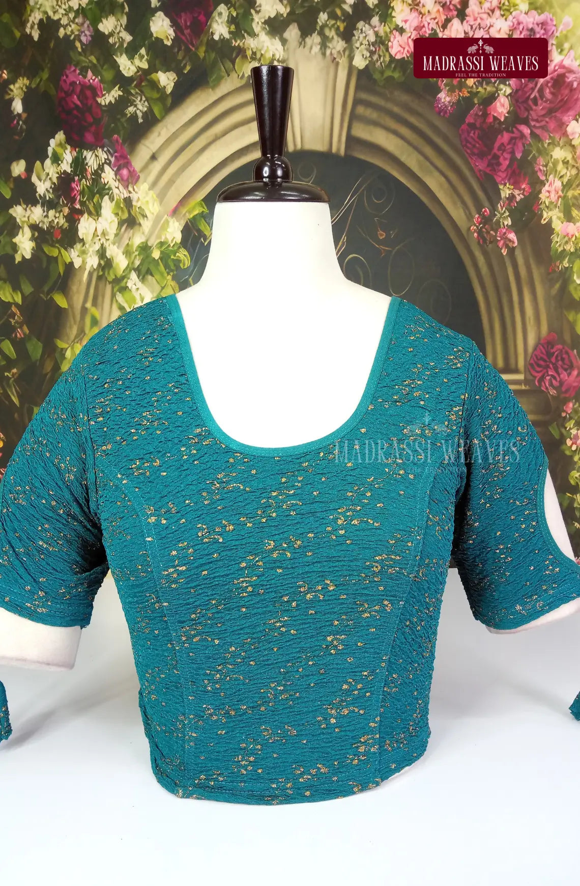 Stretchable ReadyMade Fancy Sleeve  Blouse