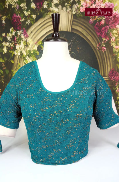 Stretchable ReadyMade Fancy Sleeve  Blouse