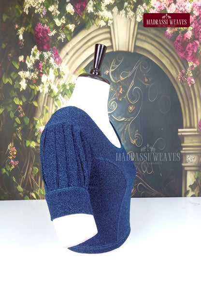 Stretchable Readymade Puff Sleeve Blouse