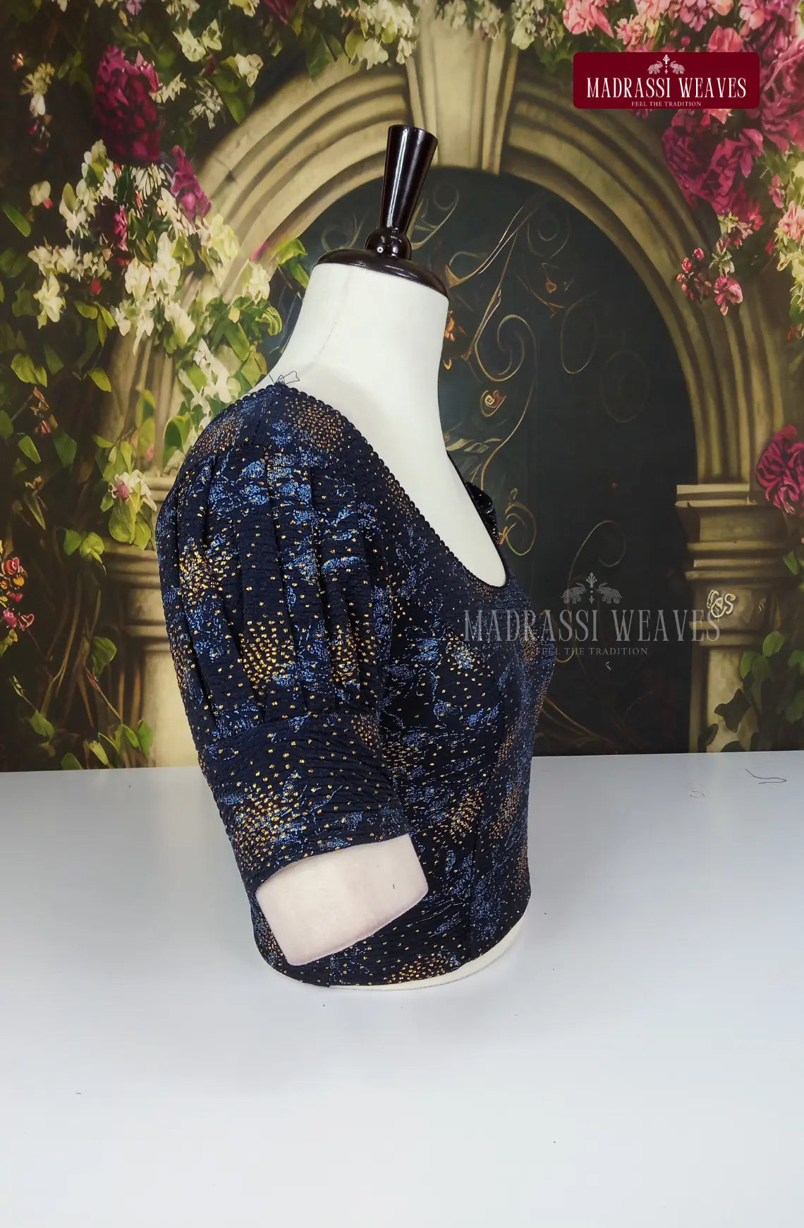 Stretchable Readymade Puff Sleeve Blouse
