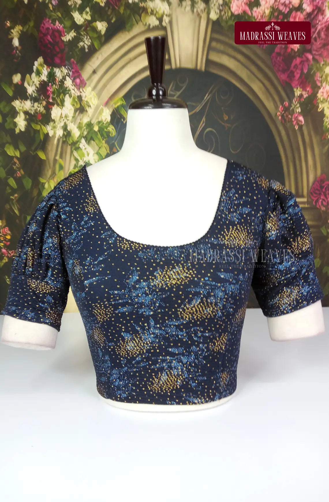 Stretchable Readymade Puff Sleeve Blouse