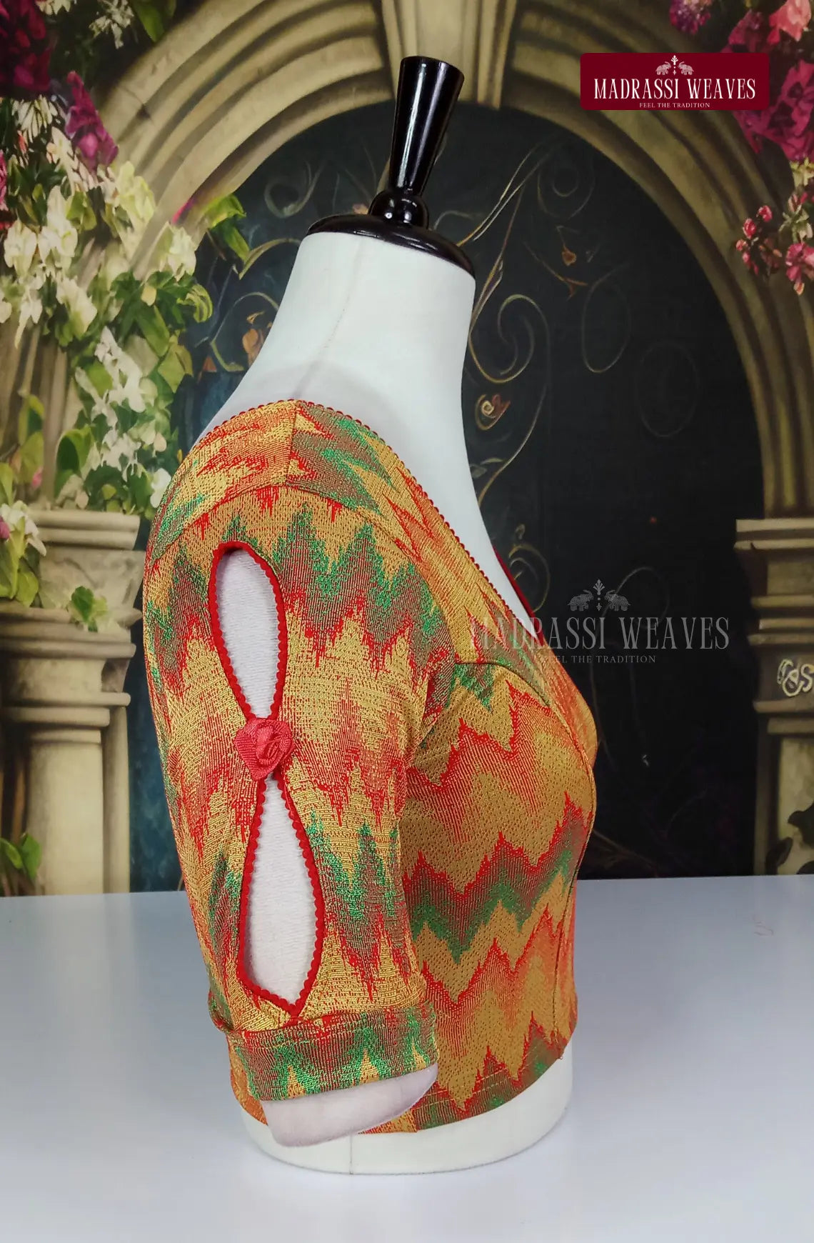 Stretchable ReadyMade Blouse - Brown