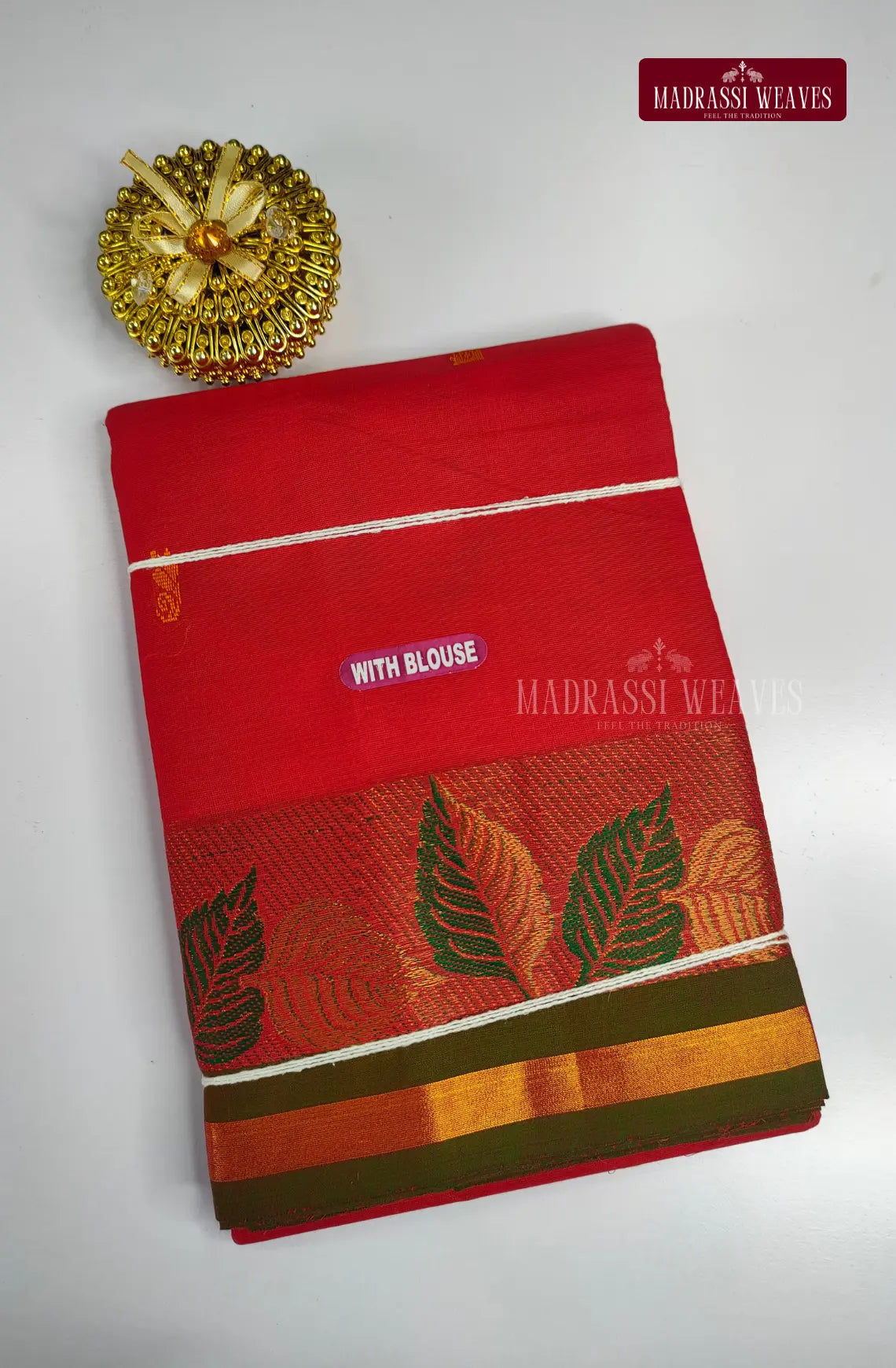 Trendy Border Pure Cotton Saree