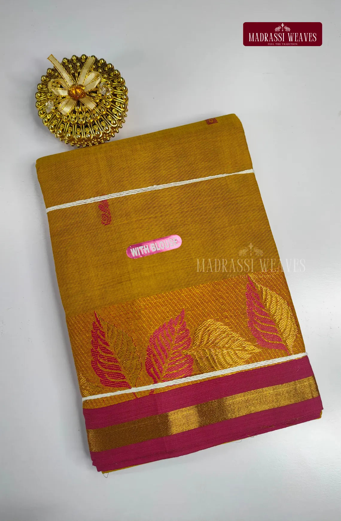 Trendy Border Pure Cotton Saree
