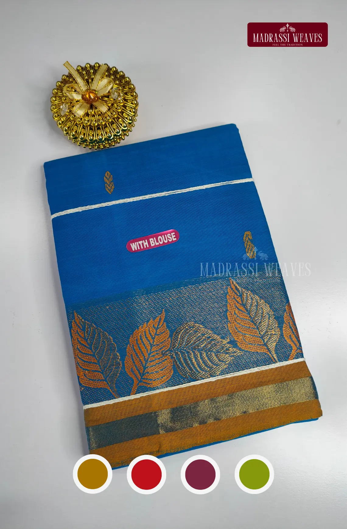 Trendy Border Pure Cotton Saree