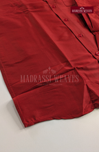 Trendy Men's Dhoti Set - Bright Red