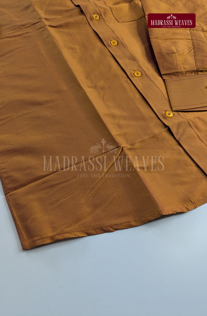 Trendy Men's Dhoti Set - Chocky Brown