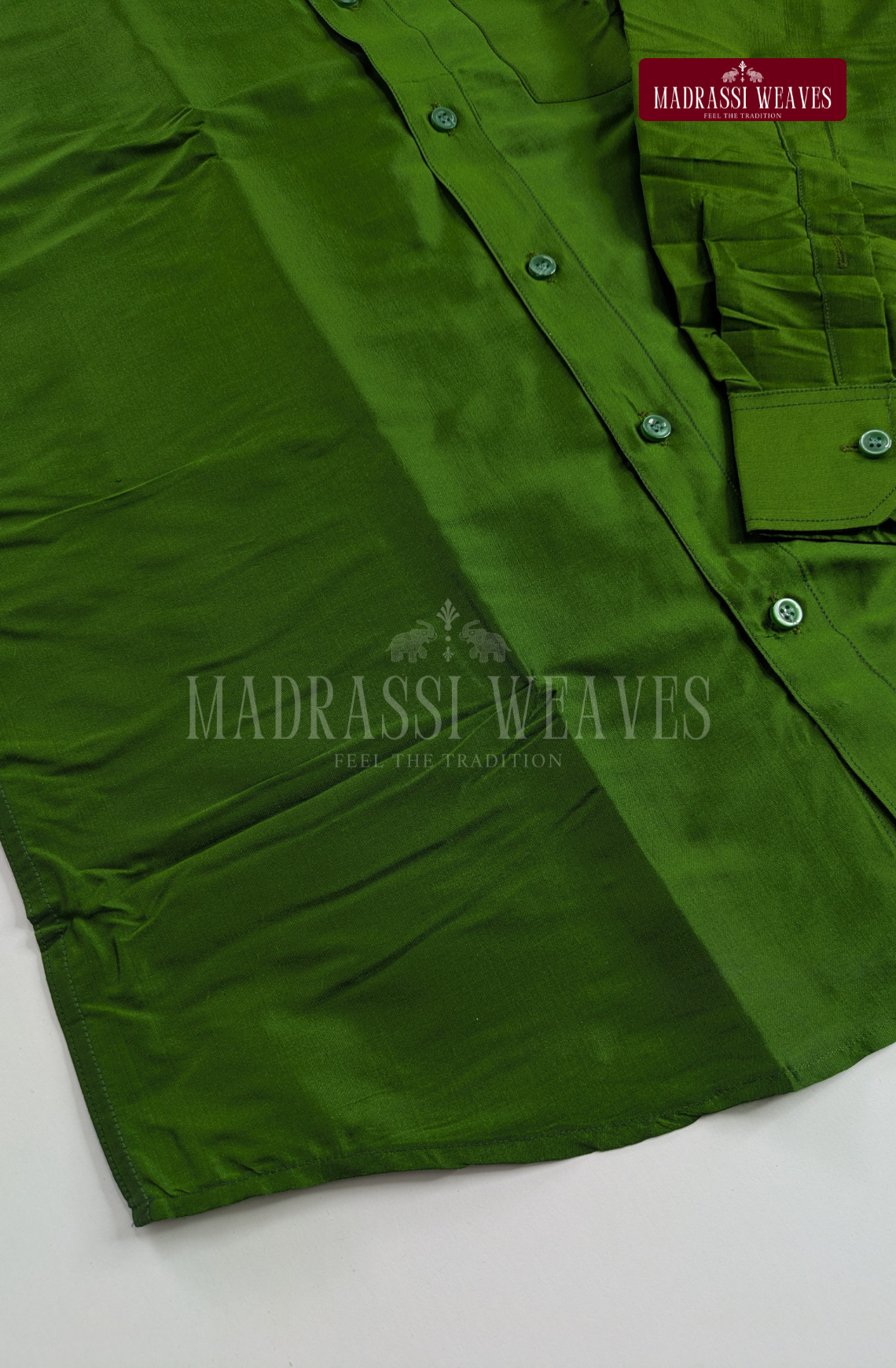 Trendy Men’s Dhoti Set – Forest Green