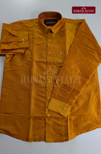Trendy Men's Dhoti Set - Golden Mustard