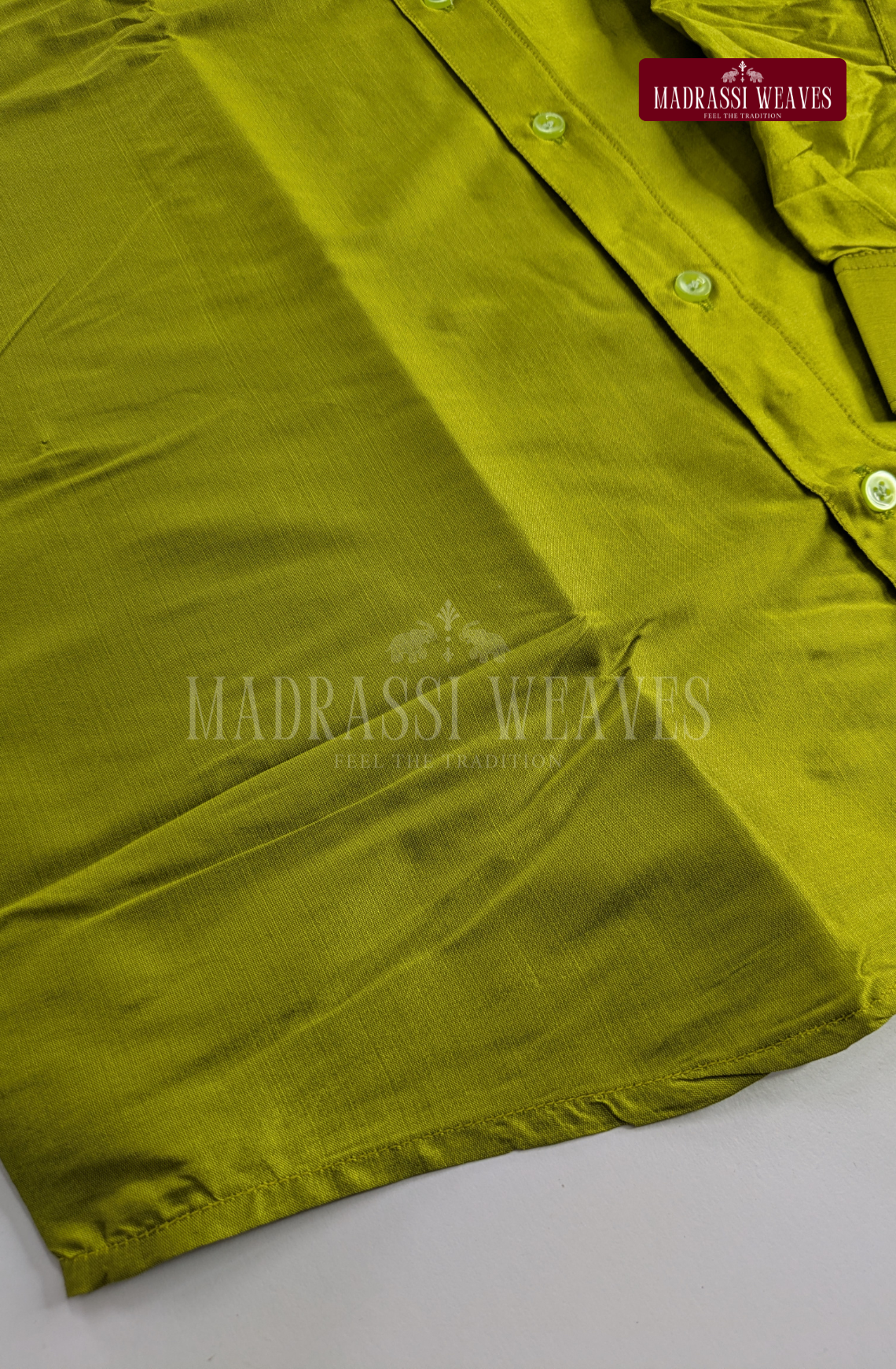 Trendy Men’s Dhoti Set – Olive Green