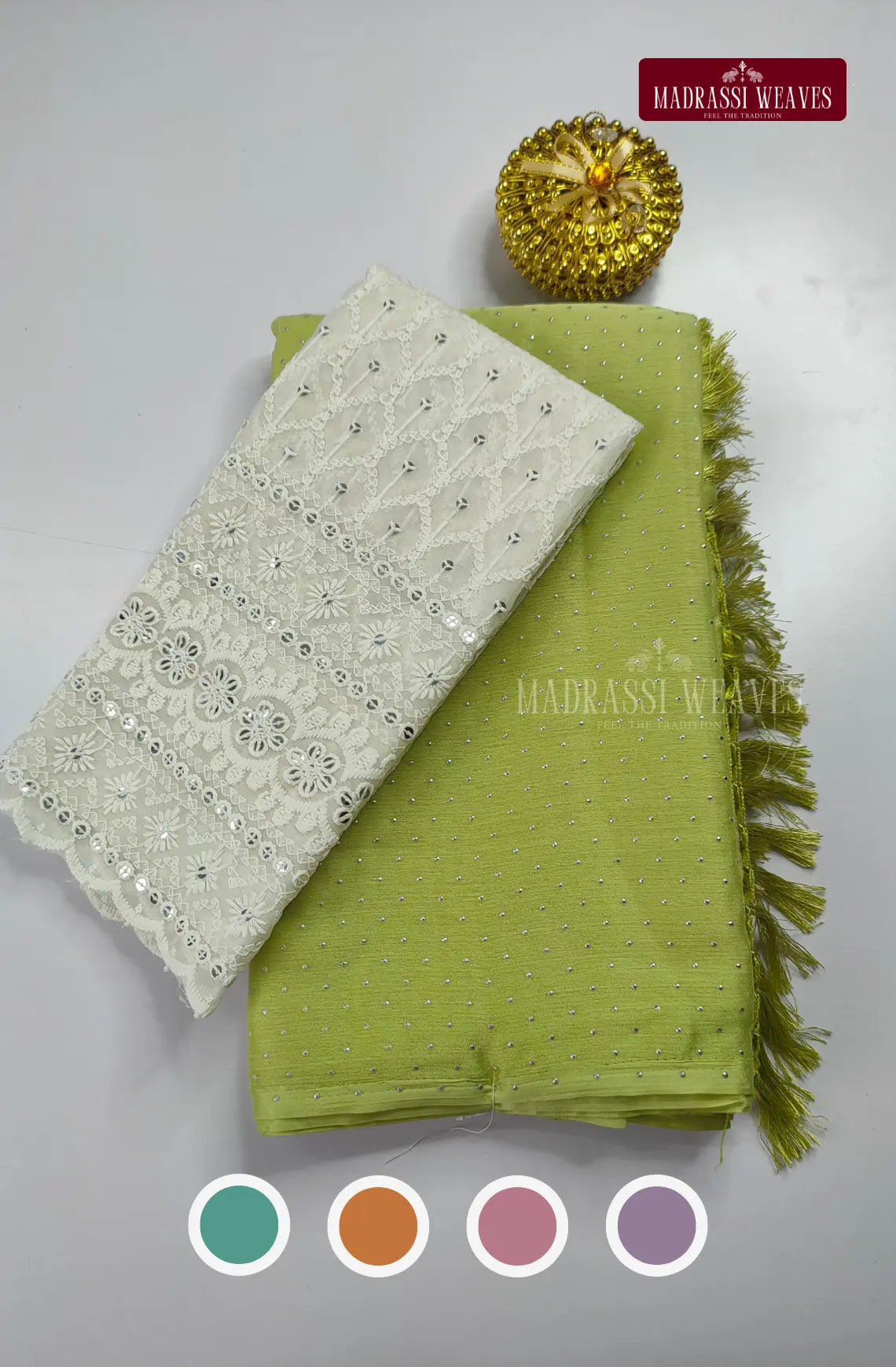 Trendy Sequence Work Blouse Saree