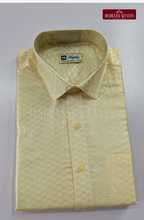 Textured Weave Japan Silk Dhoti Set - Off White