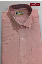 Textured Weave Japan Silk Dhoti Set - Pink