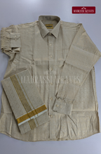 Wedding Zari Brocade  Shirt and Dhoti Set - 9