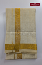 Wedding Zari Brocade  Shirt and Dhoti Set - 4