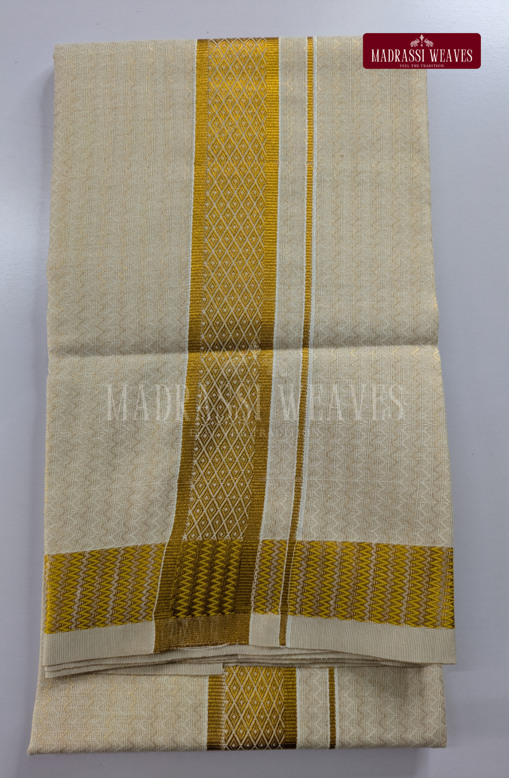 Wedding Zari Brocade  Shirt and Dhoti Set - 8