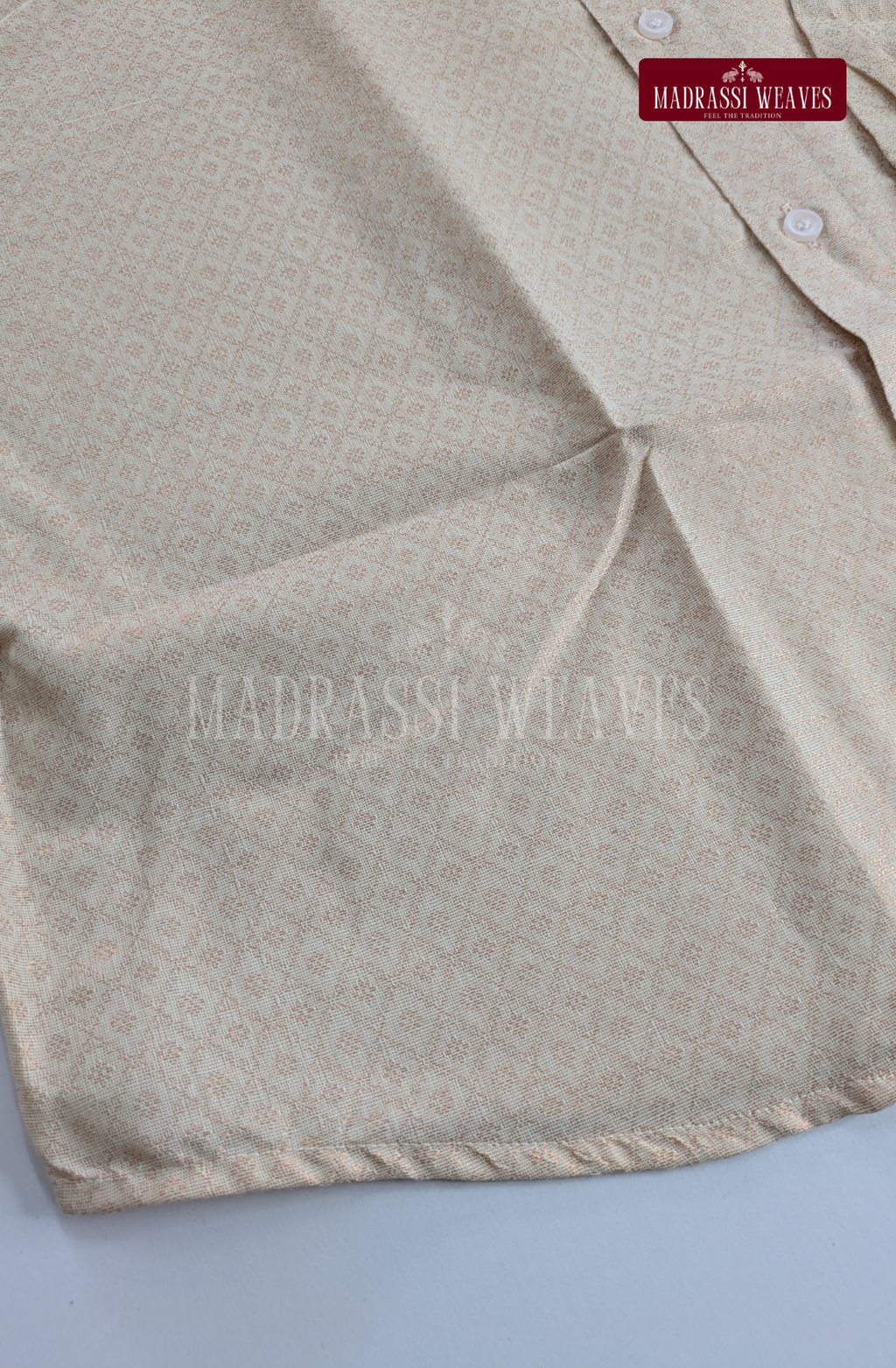 Wedding Zari Brocade  Shirt and Dhoti Set - 2
