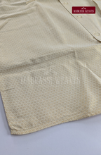 Wedding Zari Brocade  Shirt and Dhoti Set - Gold