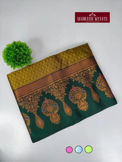 Premium Embossed Banarasi Sarees