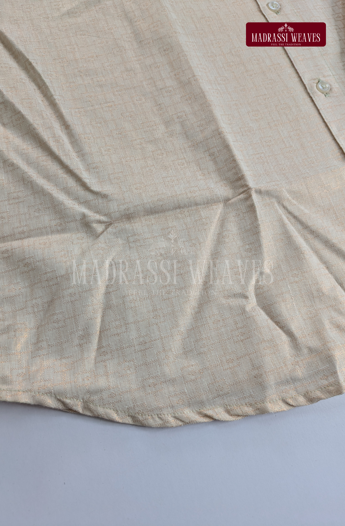 Wedding Zari Brocade  Shirt and Dhoti Set - 10