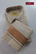Wedding Zari Brocade  Shirt and Dhoti Set - 12