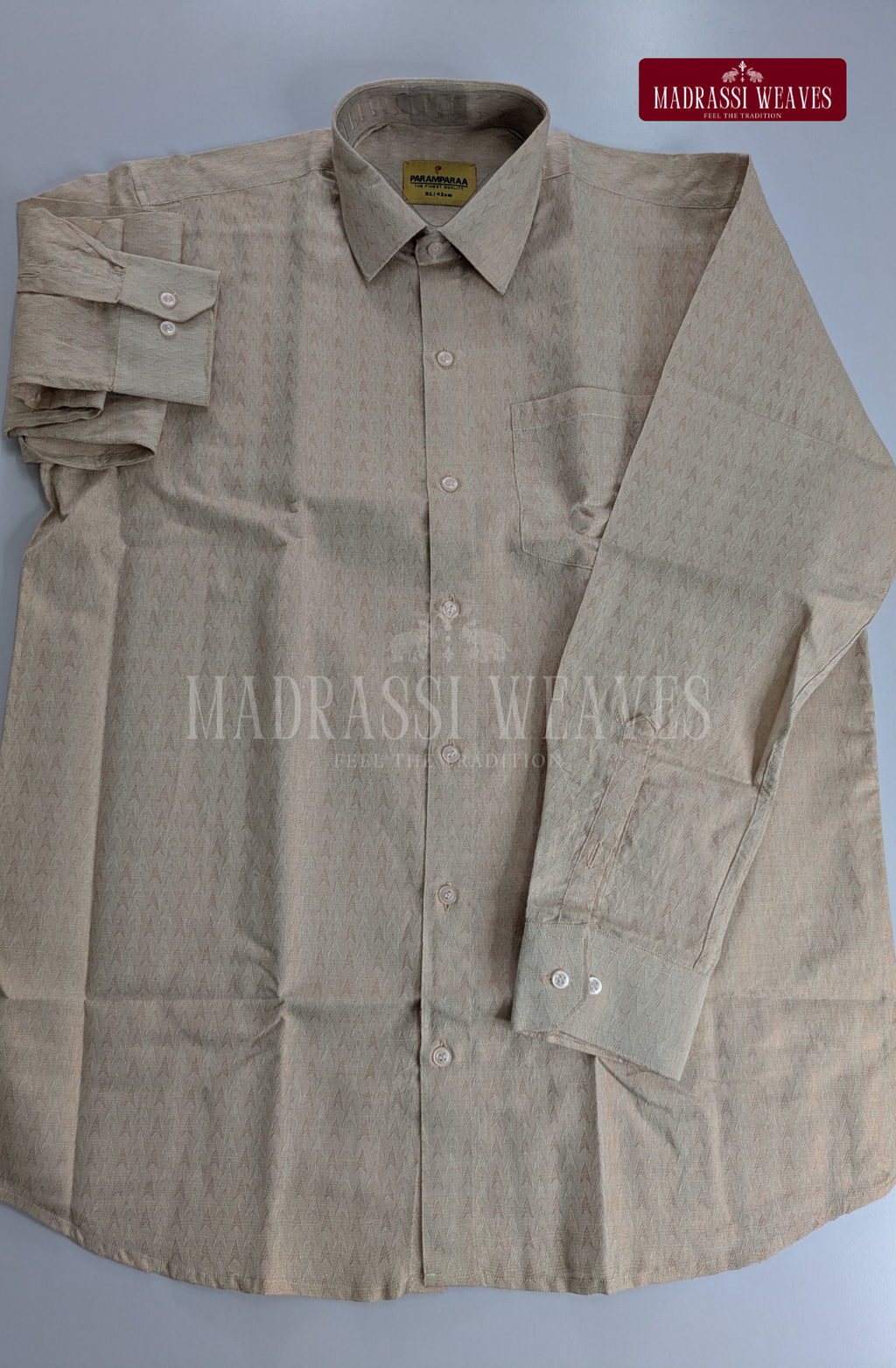 Wedding Zari Brocade  Shirt and Dhoti Set - 12