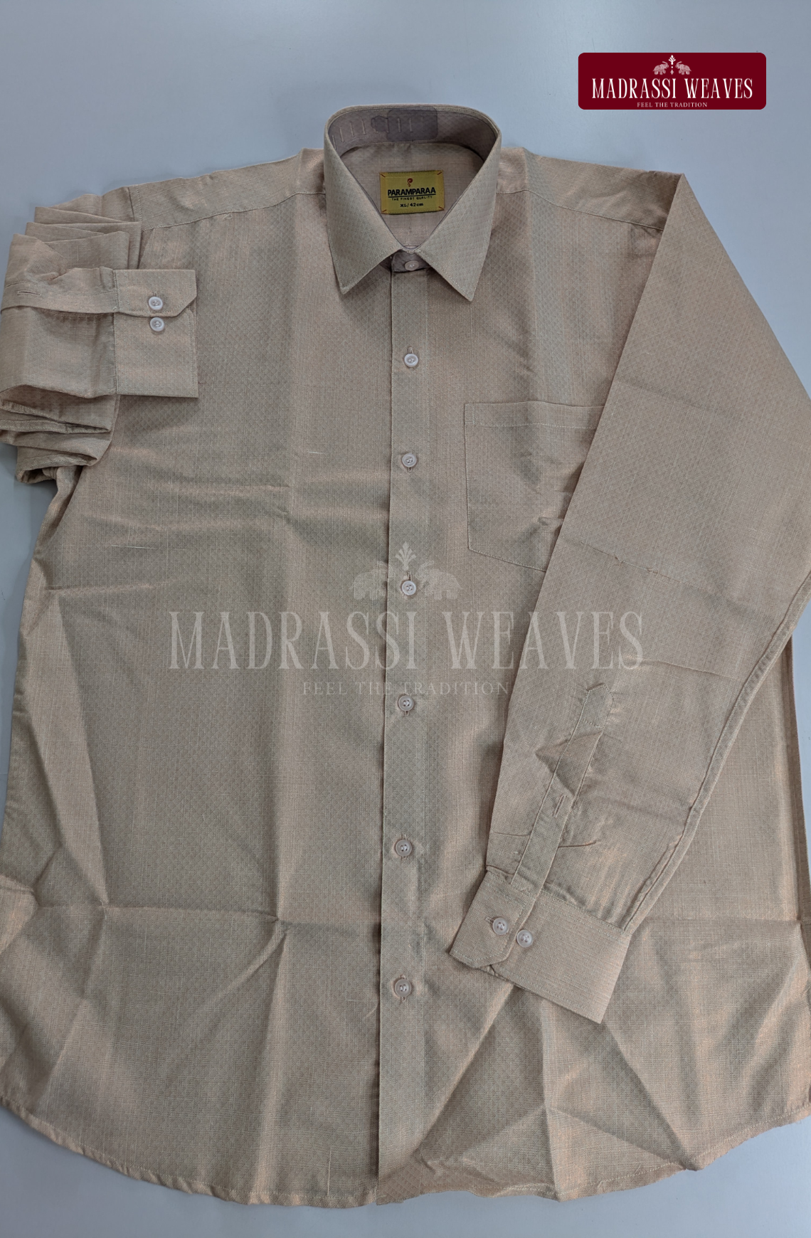 Wedding Zari Brocade  Shirt and Dhoti Set - 13