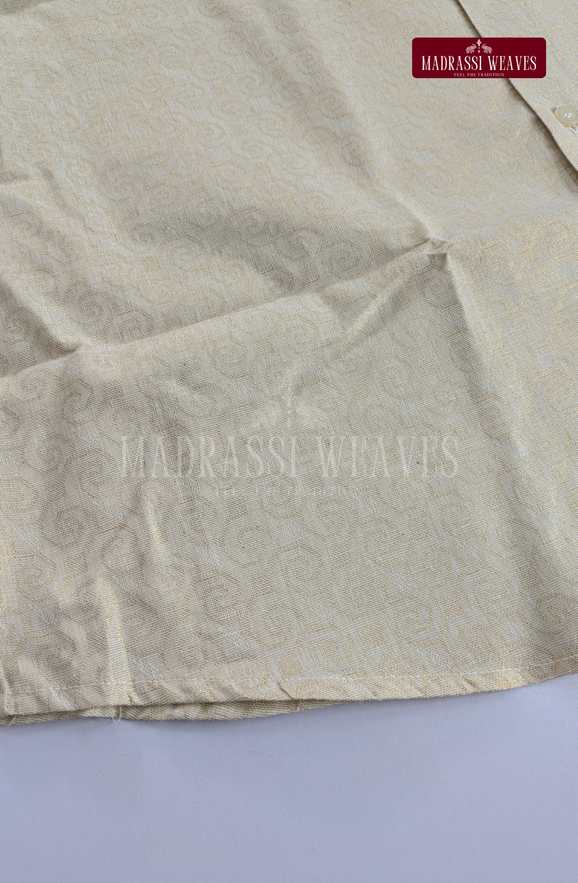 Wedding Zari Brocade  Shirt and Dhoti Set - 14