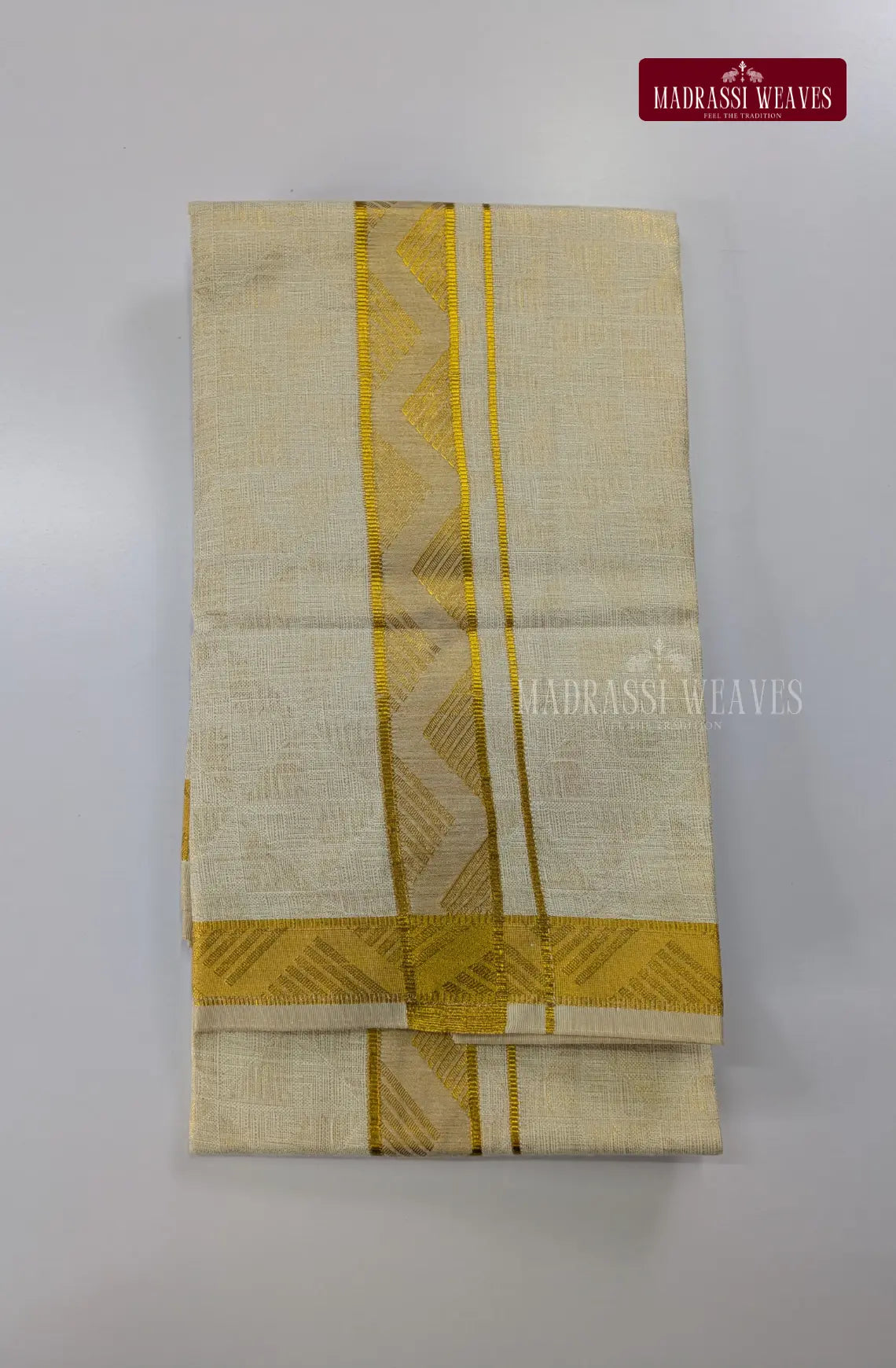 Wedding Zari Brocade  Shirt and Dhoti Set - 6