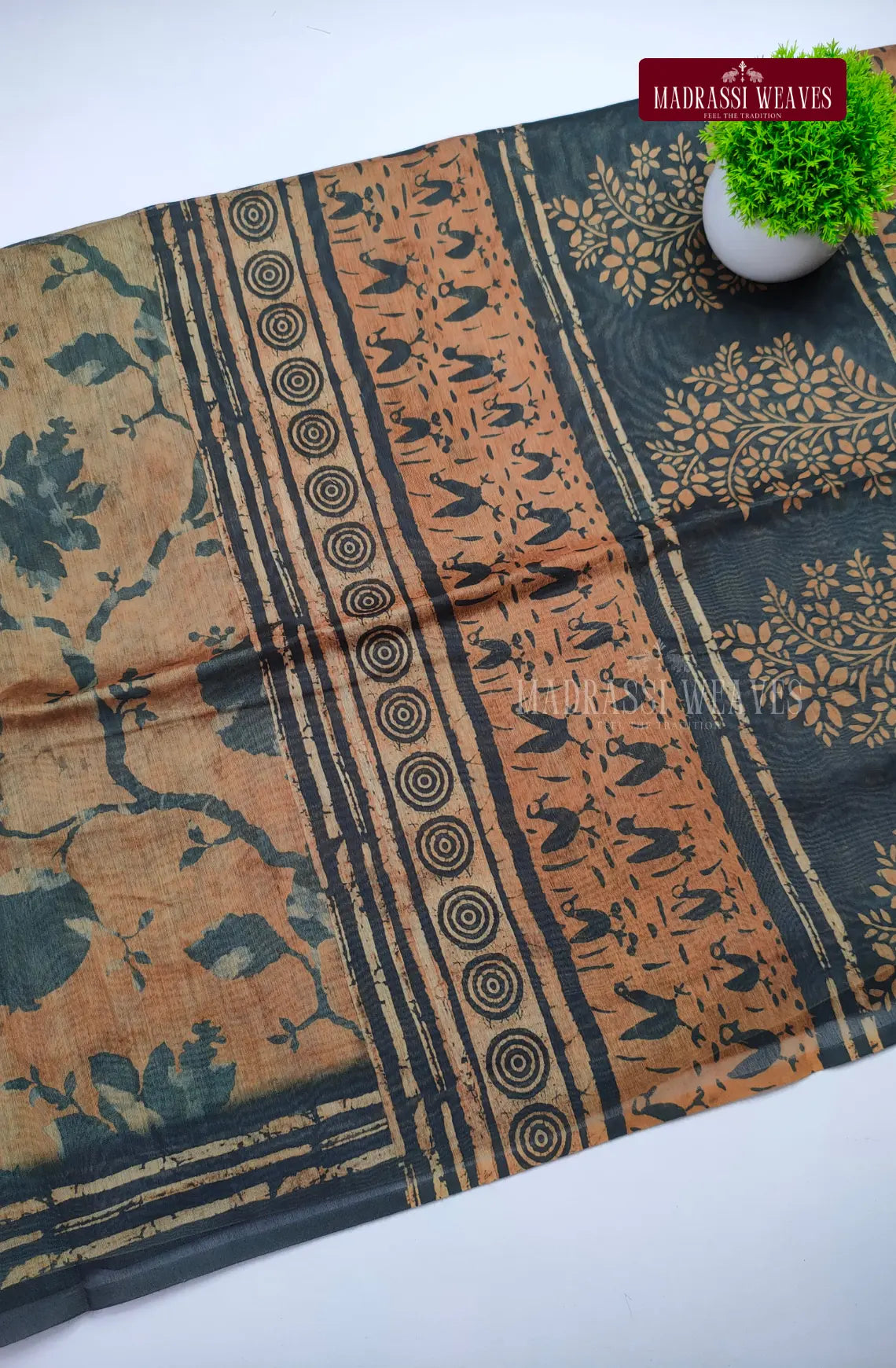 Weightless Office wear Soft Cotton Blend Saree
