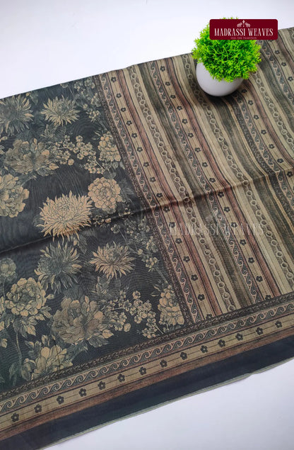 Weightless Office wear Soft Cotton Blend Saree