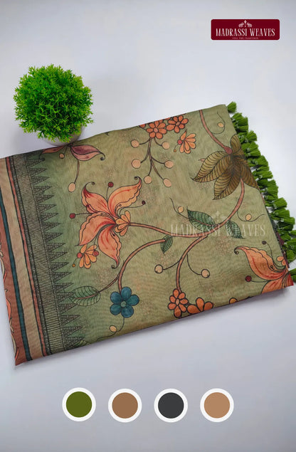Weightless Office wear Soft Cotton Blend Saree