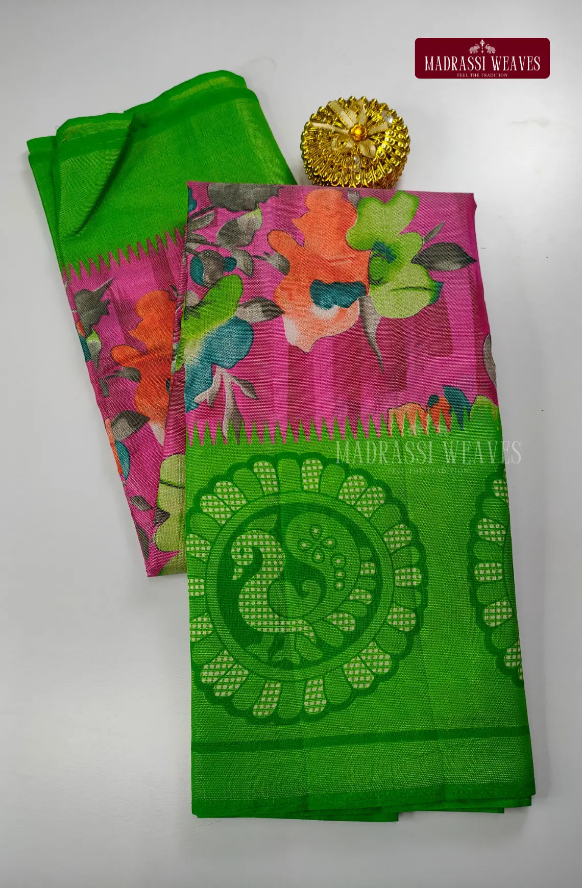 Zari Cross Weave Trendy Saree