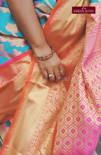 Zari Woven Kanchi Semi Silk Saree - Multi-Colour