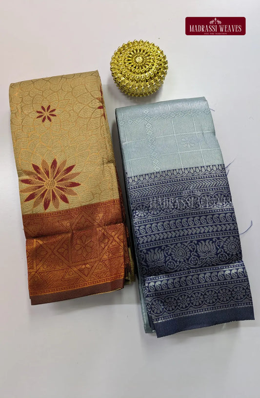 Zari Woven Combo Saree 4