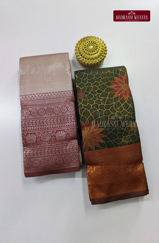 Zari Woven Combo Saree 8