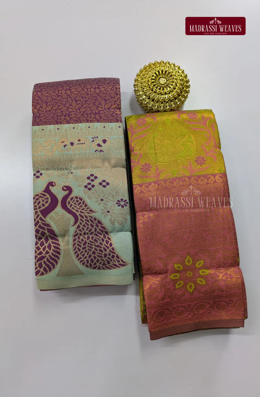 Zari Woven Combo  Saree 11