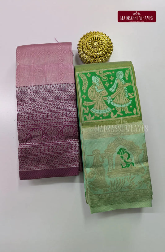 Zari Woven Combo  Saree 12