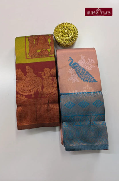 Zari Woven Combo  Saree 18