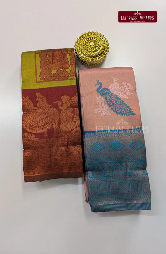 Zari Woven Combo  Saree 18
