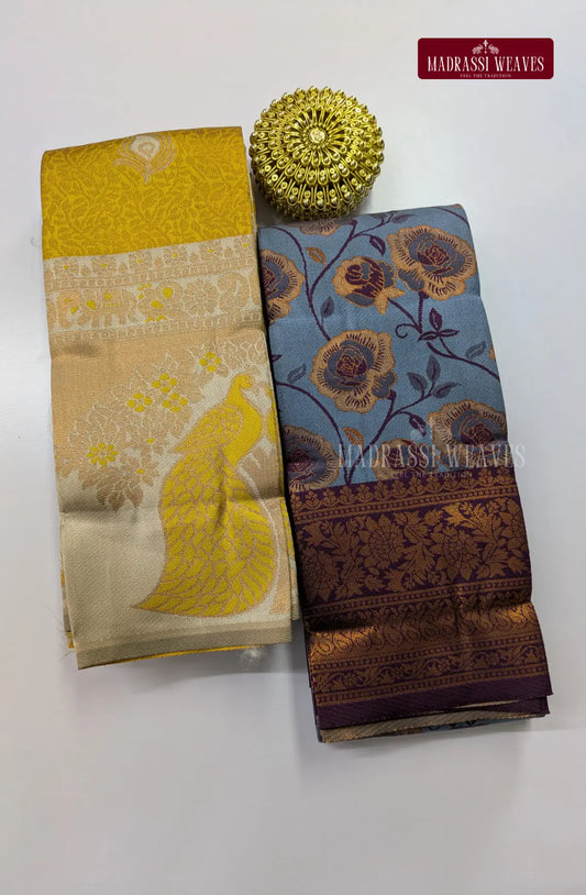 Zari Woven Combo  Saree 21